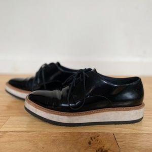 Vince Platform Oxfords